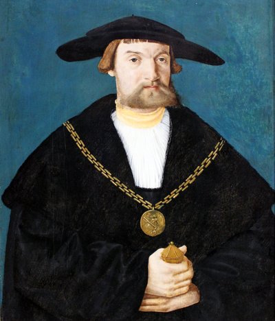 Portrait de Blasius von Holzhausen (1481-1525) - Hans Abel the Younger